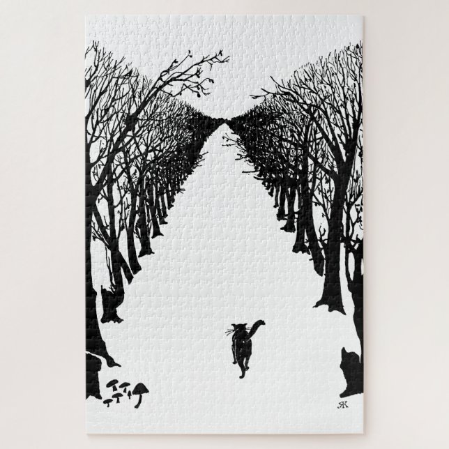 Schwarze Katze, Rudyard Kipling (Vertikal)