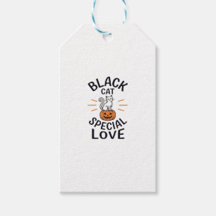 Schwarze Katze spezielle Liebe Halloween-Katze Vek Geschenkanhänger