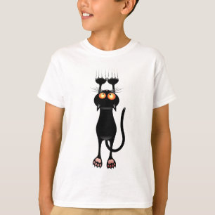 Schwarze Katze T-Shirt
