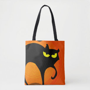 Schwarze Katze Tasche