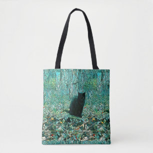 Schwarze Katze Tasche