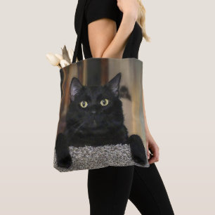 Schwarze Katze Tasche