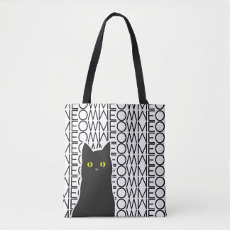 Schwarze Katze Tasche