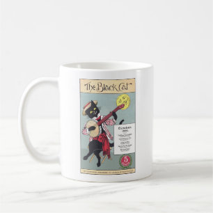 Schwarze Katze Tasse