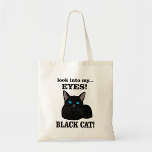 Schwarze Katze Verrückte Katzenlady Schwarze Katze Tragetasche