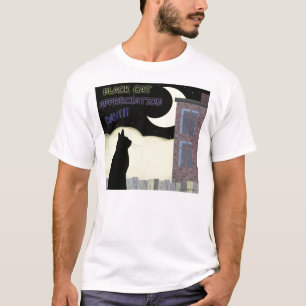 Schwarze Katzen-Anerkennungs-Tag! T-Shirt