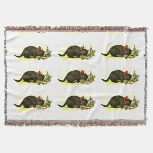 Schwarze Katzen Decke