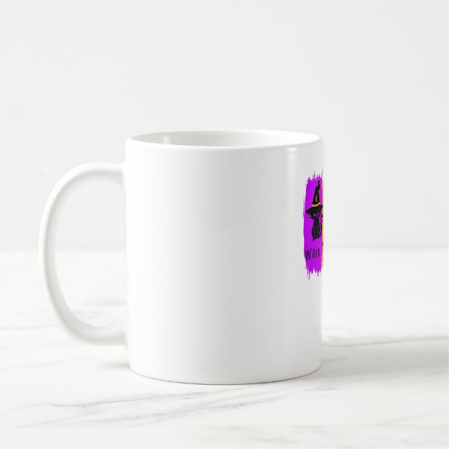 Schwarze Katzen in der Hexe hassen essenziellen T  Kaffeetasse (Links)