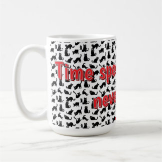 Schwarze Katzen-Kaffeetasse Kaffeetasse