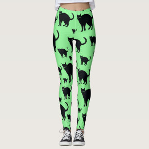 Schwarze Katzen Leggings