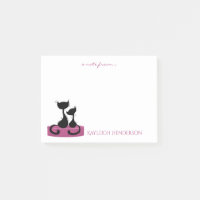 Schwarze Katzen-Silhouette auf