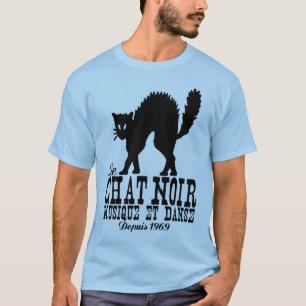 Schwarze Katzen-T-Shirt T-Shirt