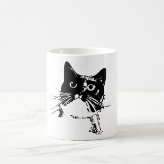 Schwarze Katzen-Verein Tasse-Junior Kaffeetasse