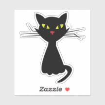 Schwarze Katzenclipse