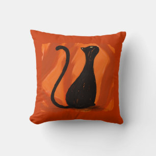 Schwarze Katzenmalerei, Kissen