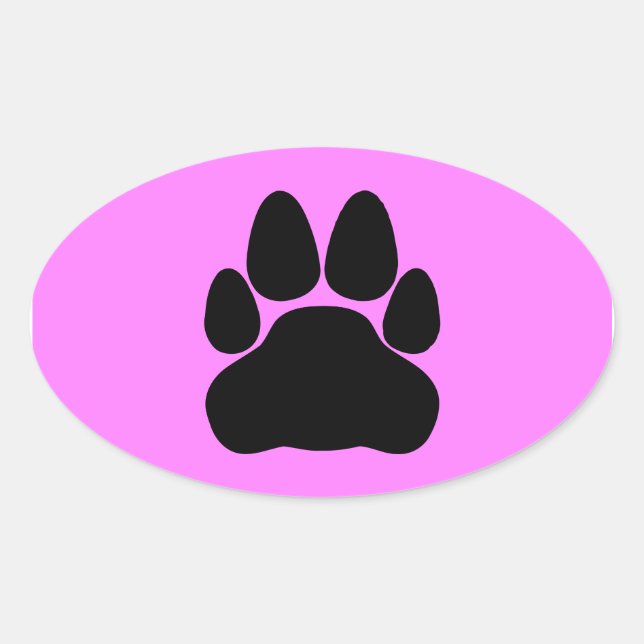 Schwarze Katzenpaare Druckform Ovaler Aufkleber (Vorderseite)
