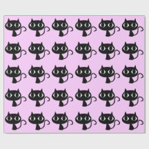 SCHWARZE KATZSTENCIL-PATTERIN 