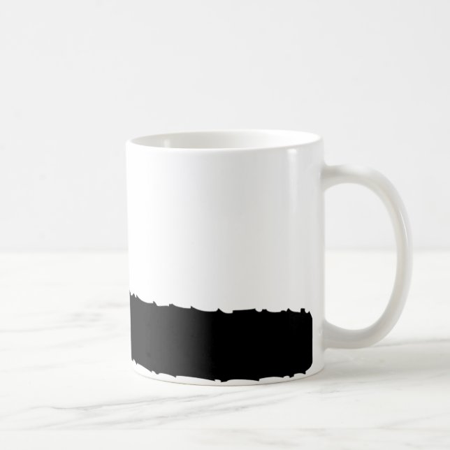 schwarze Kettensäge Kaffeetasse (Rechts)