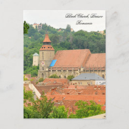 Schwarze Kirche in Brasov, Rumänien Postkarte