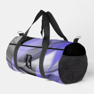 Schwarze kleine Sporttasche Trend Abstract Lavende Duffle Bag