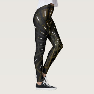 SCHWARZE KLOCK - Leggings