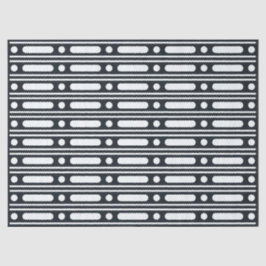 Schwarze Knochenintarsien-Punkte-Rand-Dekorationsp Seidenpapier