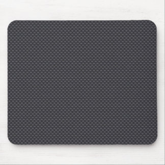 Schwarze Kohlenstofffaser Mousepad