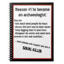 Schwarze Komödien-Archäologen-Serienmörder-Witz