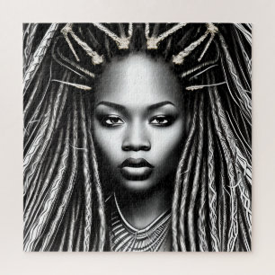 Schwarze Königin melanin Sista Afrikanische Amerik