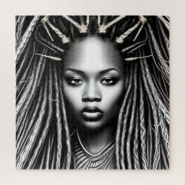 Schwarze Königin melanin Sista Afrikanische Amerik (Vertikal)