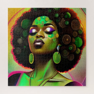 Schwarze Königin Melanin Sista Afrikanische Amerik