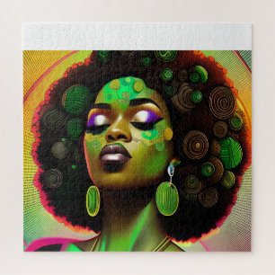 Schwarze Königin Melanin Sista Afrikanische Amerik