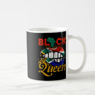 Schwarze Königin Schwarze Geschichte Frauen Mädche Kaffeetasse