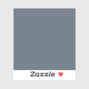 Schwarze Koralle (feste Farbe) Aufkleber