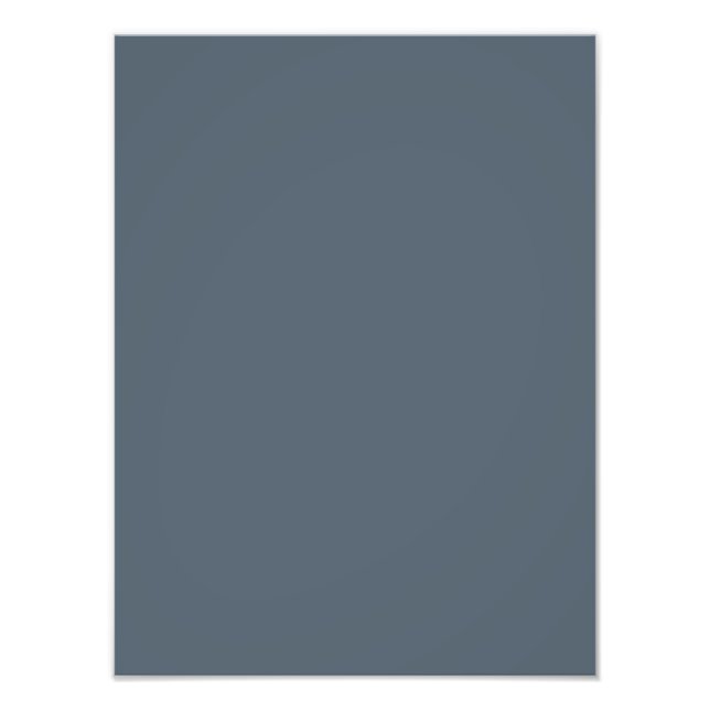 Schwarze Koralle (feste Farbe) Fotodruck (Vorne)