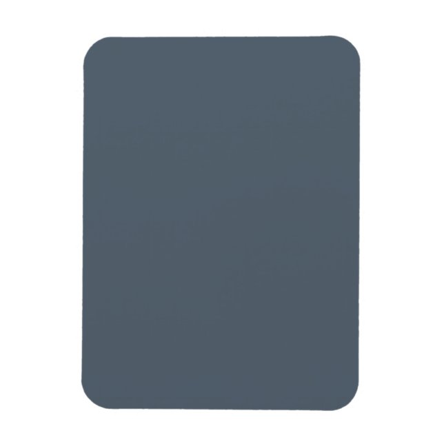 Schwarze Koralle (feste Farbe) Magnet (Vertikal)