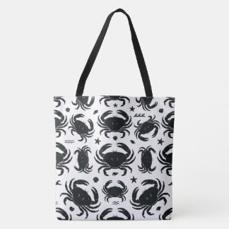 Schwarze Krabben Tasche