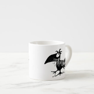 Schwarze Krähe Espressotasse