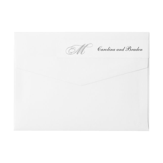 Schwarze Krawatte | Schwarz-Weiß | Wraparound (Rückseite)