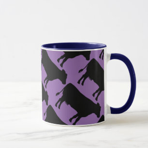 Schwarze Kuh ändern Tasse