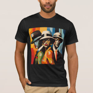 Schwarze Kultur der 1920er Jahre wiederbelebt: Pop T-Shirt