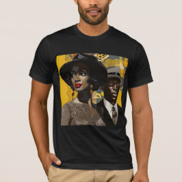 Schwarze Kultur der 1920er Jahre wiederbelebt: Pop T-Shirt