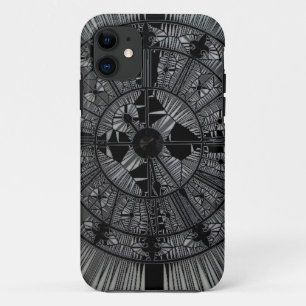 Schwarze Kunst iPhone 11 Hülle