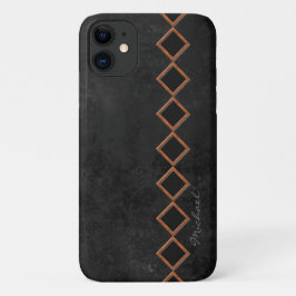 Schwarze Kupfersignatur Case-Mate iPhone Hülle