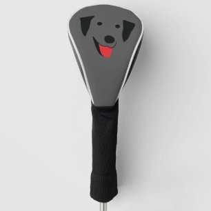 Schwarze Lab-Oberfläche Golf Headcover