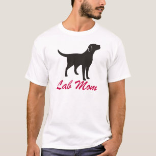 Schwarze Labrador-Mama T-Shirt