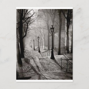 Schwarze Lampen Postkarte