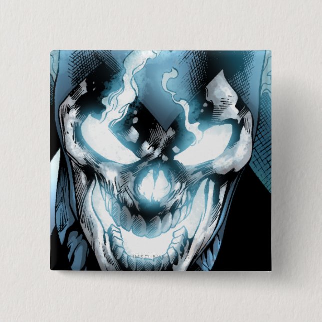 Schwarze Laterne - Farbe Button (Vorderseite)