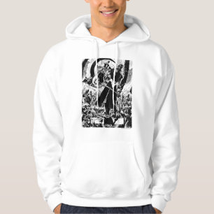 Schwarze Laternen-Korps-Platte - Schwarzweiss Hoodie