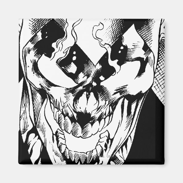 Schwarze Lattern Magnet (Vorne)